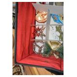 LOT 197 CASE OF CHRISTMAS ORNAMENTS  OLD WORLD