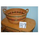 LOT CS  147 PINE CONE BASKET  WITH PROTECTOR