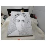 LOT KE 228JOHN LENNON  ARTIST DRAW BY LAUREEN EARE