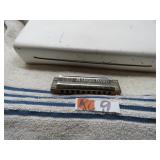 LOT KC 9  M HOHNER MARINE BAND 12 HOLE KEY G