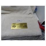 LOT KSN 27 24 K COATED 1000 NATIONAL CURRENCY  NOE