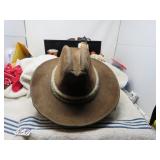 LOT KC 47 OLD SWEDE COWBOY HAT SIZE 7 1/2