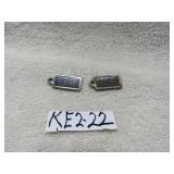 LOT KE2 # 22 PAIR MINI PA LIC PLATES