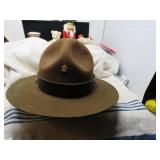 LOT KC 53 VINTAGE BOY SCOUT CAPTAIN HAT