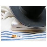 LOT KC 48 OLD GENT HAT BLACK