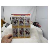 KB 101  WASHINGTON REDSKINS UNCUT  SHEET  PLAYERS
