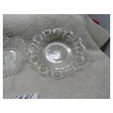 LOT KSN 41 PAIR OF ELEGENT CANDY PLATES