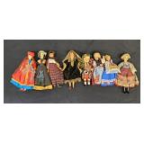 (8) SOUVENIR DOLLS