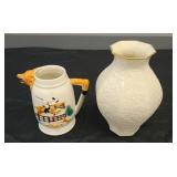 ENGLAND FOX HUNT PITCHER - LENNOX VASE