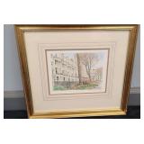 1997 GLYN MARTIN WATERCOLOR 13" X 14"