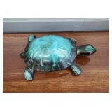 TURTLE BLUE MOUNTAIN POTTERY - 12" - UNSIGNED