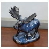 MOOSE BLUE MOUNTAIN POTTERY - 9" - SIGNED