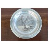 1972 JAMES WYETH STERLING PLATE