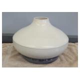 SIGNED TRI-COLOR BULBOUS VASE - 14"