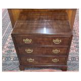 HENDREDON MAHOGANY 3 DRAWER STAND