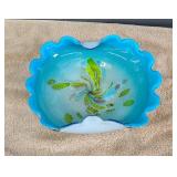 BLUE MURANO BOWL - 9.5"