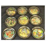 (9) FAIRY TALE PLATES