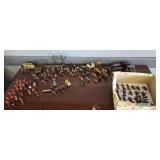 COLLECTION LEAD SOLDIERS, INDIANS, ANIMALS