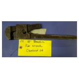 13" BRACKIN PIPE WRENCH - CLEVELAND, OH
