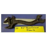 9.5" ROCK ISLAND PLOW CO WRENCH