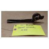 BRONZE SOCKET WRENCH M34 - 9.5"