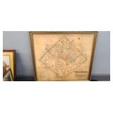 DISTRICT OF COLUMBIA MAP - 1862 CITY OF