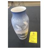 ROYAL COPENHAGEN SWAN VASE - 13"
