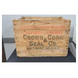 WOOD CROWN BOX