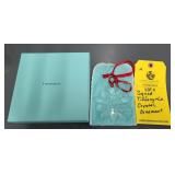 SIGNED TIFFANY & CO CRYSTAL ORNAMENT