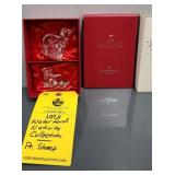 WATERFORD NATIVITY COLLECTION - PAIR SHEEP