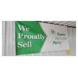GREEN RECYCLED PARTS BANNER