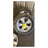 (2) RIMS & TIRES - 225/60/17 - SUBARU FORESTER