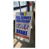 DOUBLE SIDED SERVICE SIGN