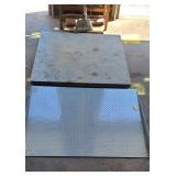 GRAY FLOOR SCALE - 10,000 LB