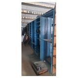 19 UNITS OF BLUE SHELVING