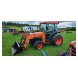 KUBOTA WITH LOADER & 6