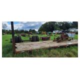 TRUCK BED - FLAT WITH IRON FORKLIFT