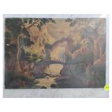 THE WIZARDS GLEN PAINTING - ON CANVAS