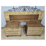 JOHN WIDDICOMB MID CENTURY BEDROOM SUIT