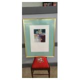 SIGNED ANNA DERGARA PRINT