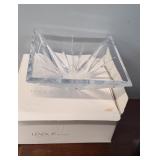 LENOX OVATIONS CROSSWINDS LEADED CRYSTAL BOWL