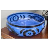ULRICA VALLIEN ABSTRACT KOSTA BODA BOWL