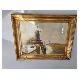 HOLLAND PAINTING BY VAN FREELAND