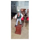 LAWN JOCKEY - CAST IRON