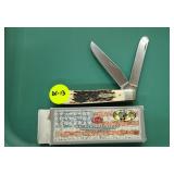 CASE BONE STAG TRAPPER #6254 WITH BOX