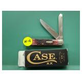 CASE RED BONE TRAPPER #6254 WITH BOX
