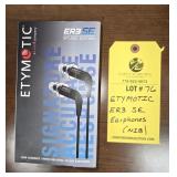 ETYMOTIC ER3 SE EARPHONES