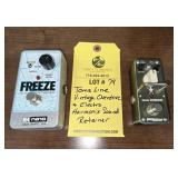 TOMSLINE & ELECTRO HARMONIX SOUND RETAINERS