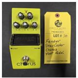 FENDER STARCASTER CHORUS FOOT PEDAL