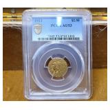 1913 $2.50 GOLD COIN